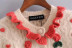 Flower three-dimensional decorative cardigan sweater  NSLD11456