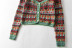 fashion jacquard design knit sweater  NSLD11537