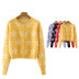 new women s fashion flower sweater cardigan NSLD11668