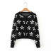 new women s fashion flower sweater cardigan NSLD11668