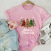  Christmas tree short-sleeved t-shirt NSSN11932