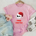 Merry Christmas evil Santa Claus short-sleeved t-shirt  NSSN11935