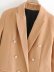 winter buttoned long woolen coat jacket   NSAM11957