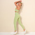 double-sided solid color bra yoga suit  NSNS12219