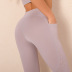 Double-Sided Nylon Pocket Yoga Pants NSNS12221