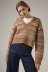 winter jacquard knit loose sweater  NSAM12263