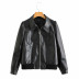  autumn and winter fashion stitching leather jacket NSLD12345