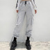 fashion suspenders waistband loose overalls pants NSLQ12409