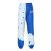 loose blue sky and white clouds letter printing pants  NSLQ12429