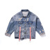 fashion loose patch ripped denim jacket  NSDT12498