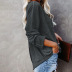 autumn new breasted decoration cardigan long-sleeved sweater NSSI12846
