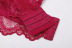 ultra-thin non-sponge plus size comfortable lace underwear set NSXQ13060