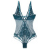 tight-fitting flower lace ultra-thin one-piece underwear NSXQ13131