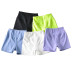 Pantalones cortos de yoga de fitness de color puro de ocio de moda NSLD13149
