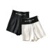 letters side zipper elastic waist sports shorts  NSLD13158