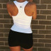 slim high waist yoga fitness shorts NSLD13159