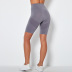 pantalones cortos para correr absorbentes de sudor de cintura alta con levantamiento de cadera NSLX13164