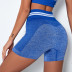 pantalones cortos deportivos de cintura alta pantalones ajustados de yoga NSLX13166