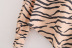 Fashion animal print bow tie shirt  NSAM13176