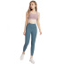 women s solid color quick-drying tight-fitting running sports fitness pants NSDS13433