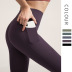 autumn and winter fitness women s tight-fitting high-waist yoga pants  NSDS13455
