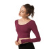 New autumn and winter yoga long-sleeved T-shirt  NSDS13463