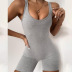 summer new women s sleeveless fashion sports casual jumpsuit  NSSU13623
