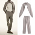 autumn women s elastic jogging pants two-piece suit NSLD13674