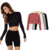 round neck autumn new women s stretch slim-fit sweater NSLD13768