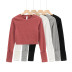 round neck autumn new women s stretch slim-fit sweater NSLD13768