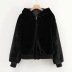 Plush padded hooded sweater  NSAC13915