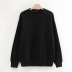 Fleece women s autumn and winter solid color loose sweater NSAC13976