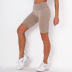 medias deportivas de secado rápido a rayas sin costuras pantalones cortos de yoga para correr fitness NSNS14025