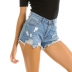 Fashion casual hole denim shorts  NSSY14026