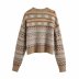wholesale autumn jacquard women s sweater coat NSAM6488