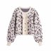 wholesale autumn and winter jacquard women s knitted cardigan jacket NSAM6490
