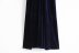 V-neck slim velvet five-point sleeve long dress  NSAM6500