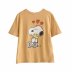 wholesale cartoon embroidery printed round neck T-shirt NSAM6505
