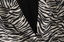 wholesale new zebra jacquard print blazer NSAM6510