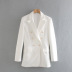 wholesale spring and summer new products button double-breasted casual blazer jacket NSAM6543
