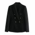wholesale autumn double-breasted slim women s suit jacket NSAM6554