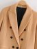 wholesale autumn double-breasted mid-length coat jacket NSAM6617
