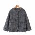 wholesale autumn woolen short tassel cardigan women s woolen coat NSAM6641