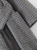 wholesale autumn gray plaid without buckle belt long woolen coat jacket NSAM6643
