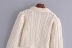 autumn and winter lapel button sweater  NSAC14133