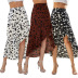 Fashion printed fringed skirt  NSAL14206
