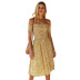 one-shoulder floral dress  NSDY14231