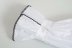 loose lace trim lapel cotton long-sleeved shirt  NSAM14285