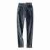 High-waisted women s fall slim tight-fitting jeans NSAC14322