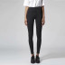 women s high waist black slim denim trousers NSAC14325